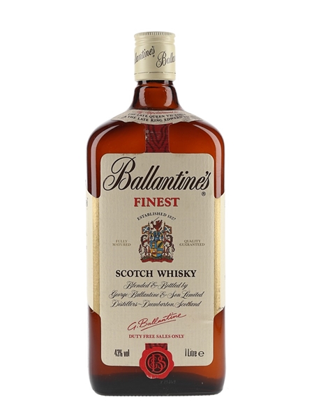 Ballantine's Finest Bottled 1980s - Duty Free Sales 100cl / 43%