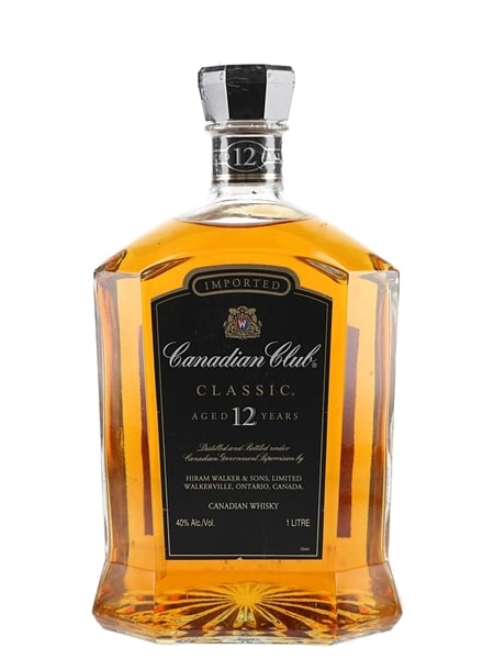 Canadian Club Classic 12 Year Old  100cl / 40%