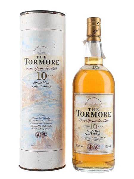 Tormore 10 Year Old Bottled 1980s 100cl / 43%