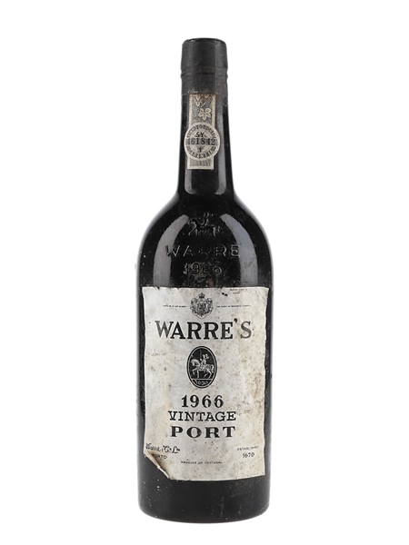 Warre's 1966 Vintage Port  75cl