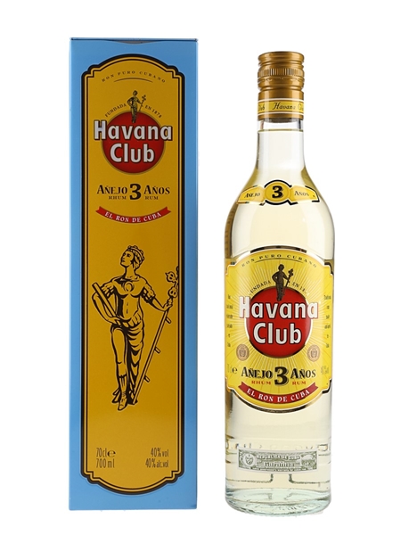 Havana Club 3 Year Old Anejo  70cl / 40%