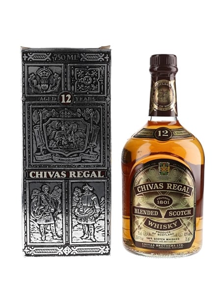 Chivas Regal 12 Year Old Bottled 1980s 75cl / 43%