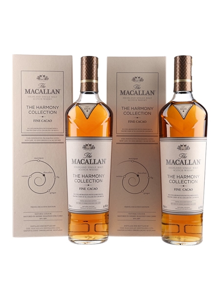 Macallan The Harmony Collection Fine Cacao  2 x 70cl / 40%