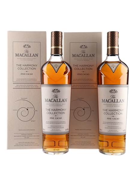 Macallan The Harmony Collection Fine Cacao  2 x 70cl / 40%