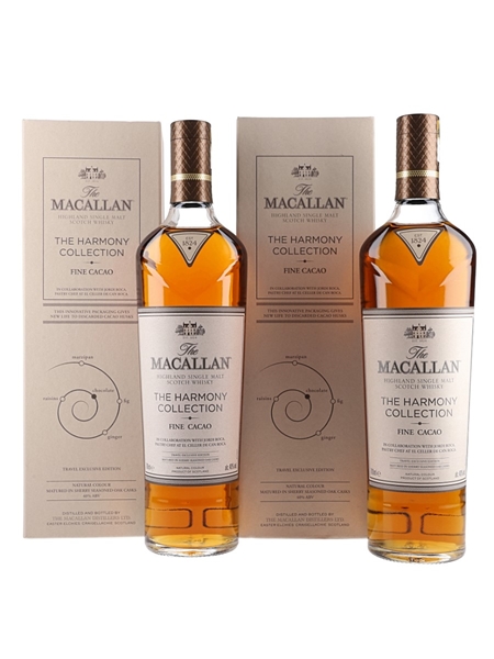 Macallan The Harmony Collection Fine Cacao  2 x 70cl / 40%