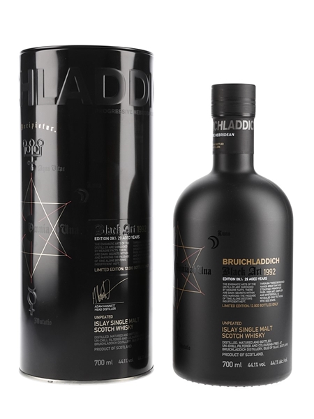 Bruichladdich Black Art 1992 29 Year Old Edition 09.1 70cl / 44.1%