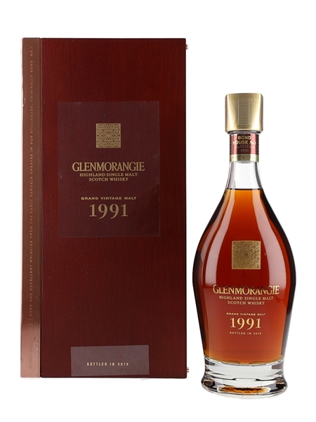 Glenmorangie 1991 26 Year Old Grand Vintage Malt Bottled 2018 - Bond House No.1 70cl / 43%