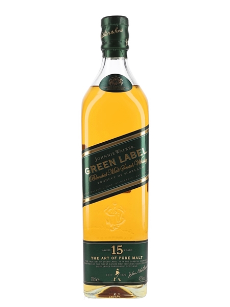 Johnnie Walker Green Label 15 Year Old  70cl / 43%