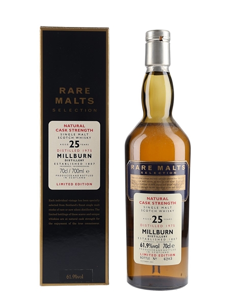 Millburn 1975 25 Year Old Bottled 2001 - Rare Malts Selection 70cl / 61.9%