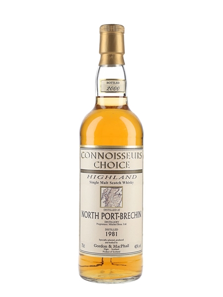 North Port Brechin 1981 Connoisseurs Choice Bottled 2000- Gordon & MacPhail 75cl / 40%