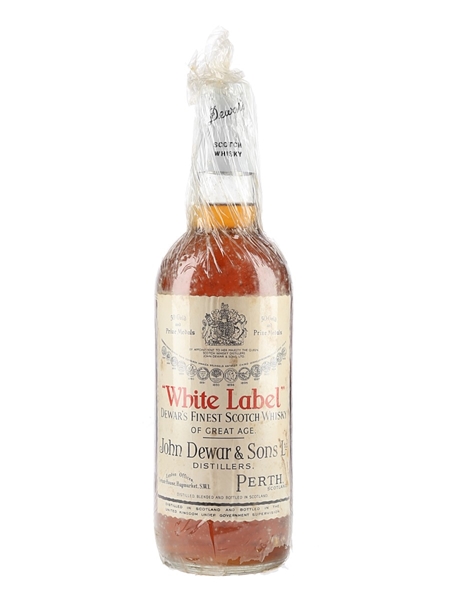 Dewar's White Label Bottled 1950s - Spring Cap 75cl