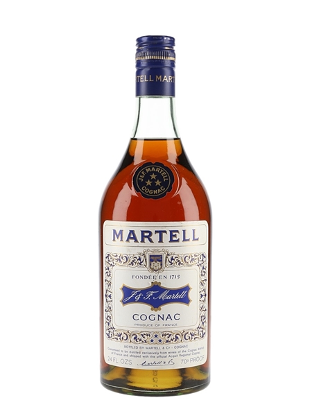 Martell 3 Star Bottled 1970s 68cl / 40%