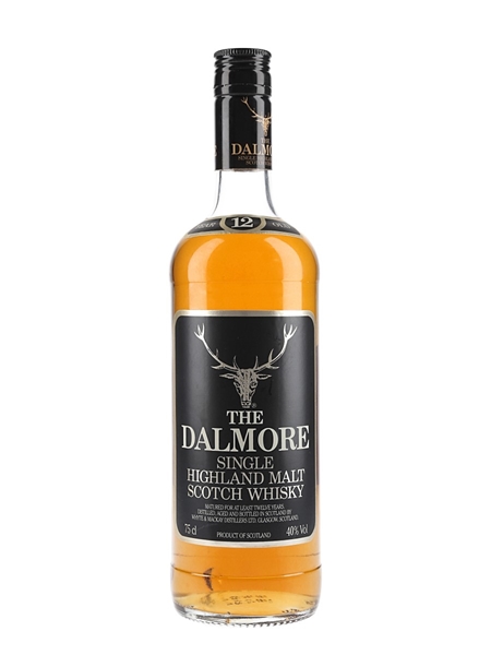 Dalmore 12 Year Old Bottled 1980s - Whyte & Mackay Distillers Ltd 75cl / 40%