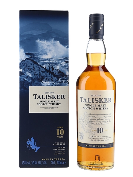 Talisker 10 Year Old  70cl / 45.8%