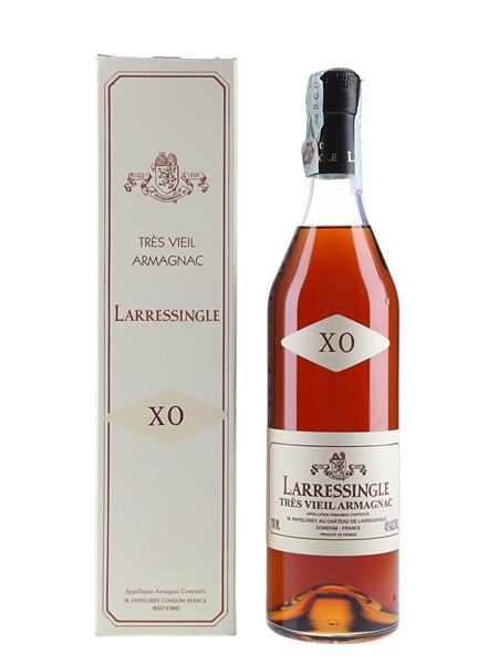 Larressingle XO Tres Vieil Armagnac Bottled 2010 70cl / 40%