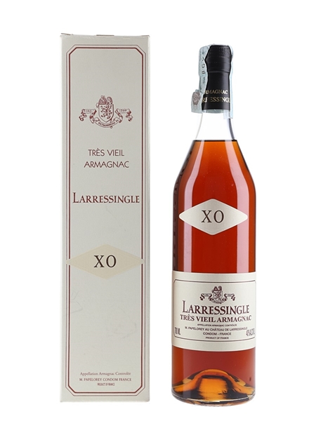 Larressingle XO Tres Vieil Armagnac Bottled 2010 70cl / 40%