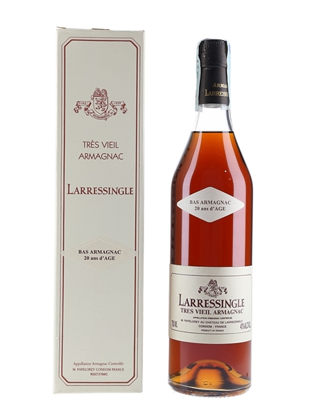 Larressingle Tres Vieil 20 Year Old Armagnac  70cl / 40%