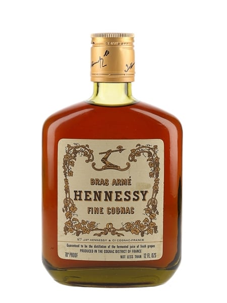 Hennessy Bras Arme Bottled 1970s 35cl / 40%