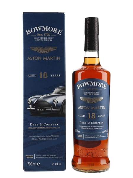 Bowmore 18 Year Old Aston Martin 70cl / 43%