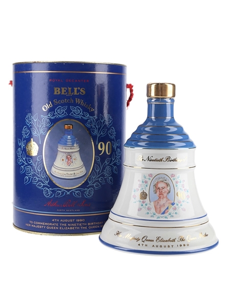 Bell's Ceramic Decanter The Queen Mother's 90th Birthday 75cl / 43%