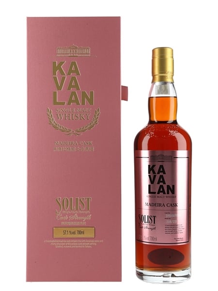 Kavalan Solist Madeira Cask Bottled 2021 70cl / 57.1%