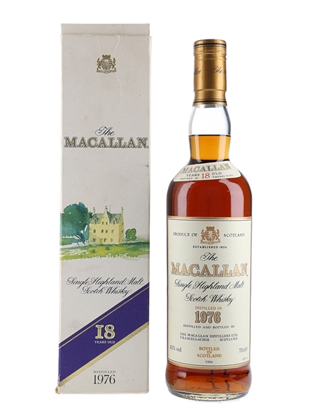 Macallan 1976 18 Year Old - Lot 137672 - Buy/Sell Macallan Whisky
