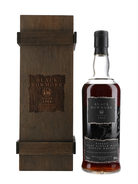 Bowmore 1964 Black Bowmore 2nd Edition Bottled 1994 70cl / 50%