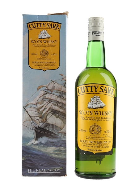 Cutty Sark Bottled 1980s -  Berry Bros & Rudd 75cl / 40%