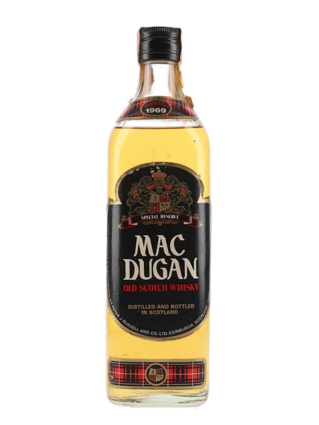 Mac Dugan 1969 Special Reserve Bottled 1970s - Cora 75cl / 40%