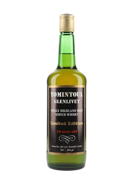 Tomintoul Glenlivet 1967 18 Year Old Bottled 1985 - ABC Ltd. 75cl / 40%