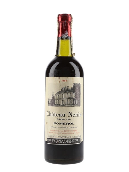 Chateau Nenin 1969 Grand Cru Pomerol - Dourthe Freres 75cl