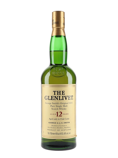 Glenlivet 12 Year Old Old Presentation 70cl / 40%