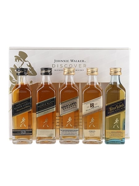 Johnnie Walker Discover Gift Pack  5 x 5cl / 40%