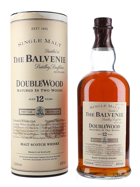 Balvenie Doublewood 12 Year Old Bottled 1990s 100cl / 43%