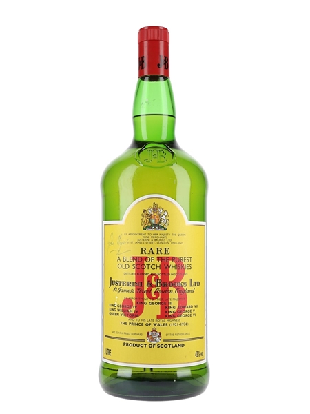 J & B Rare Large Format - Signed Label 300cl / 43%