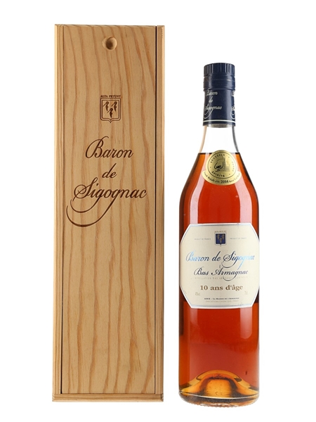 Baron de Sigognac 10 Year Old Bas Armagnac  70cl / 40%