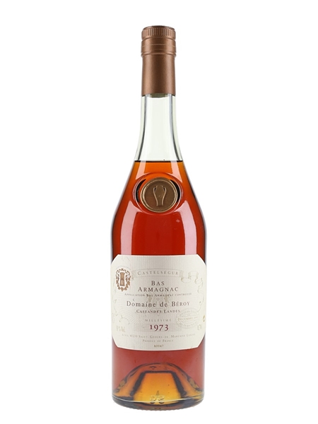 Domaine De Beroy 1973 Bas Armagnac Bottled 1992 70cl / 50%