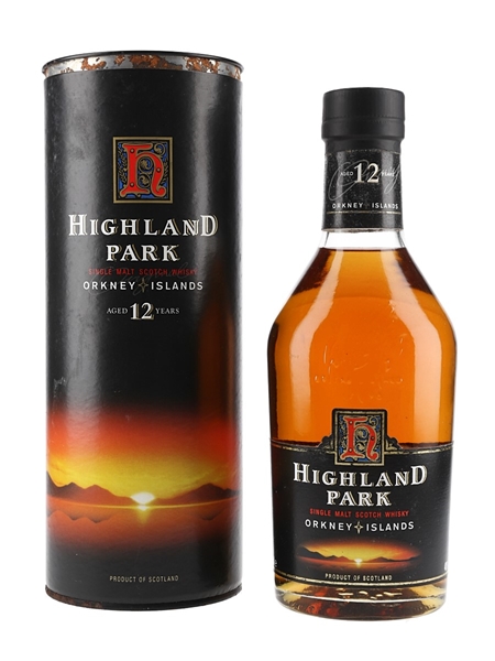 Highland Park 12 Year Old Bottled 1990s 70cl / 40%