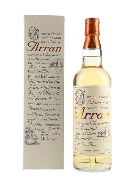 Arran Sherry Cask Matured Bottled 1990s 70cl / 43%