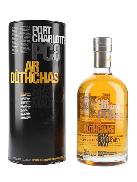 Port Charlotte PC8 8 Year Old Ar Duthchas 70cl / 60.5%