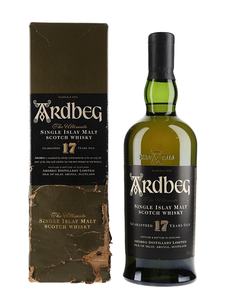 Ardbeg 17 Year Old Bottled 1990s 70cl / 40%