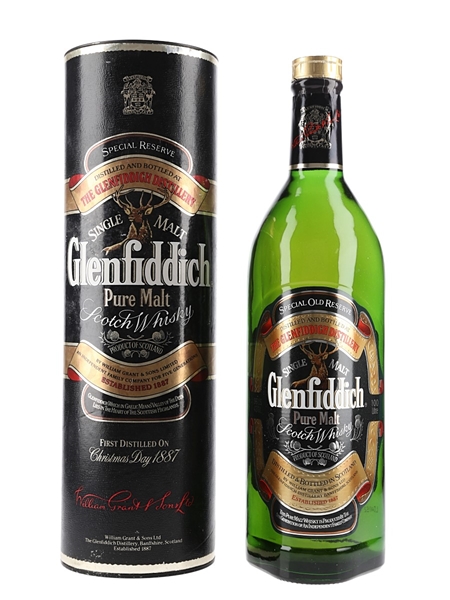 Glenfiddich Special Old Reserve Pure Malt Bottled 1990s 100cl / 43%