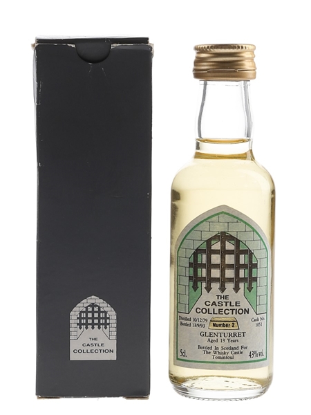 Glenturret 1979 13 Year Old Cask 1051 Bottled 1993 - The Castle Collection Number 2 5cl / 43%