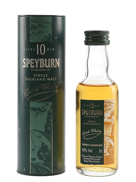 Speyburn 10 Year Old Bottled 1990s 5cl / 40%