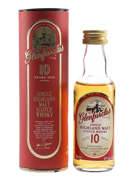 Glenfarclas 10 Year Old Bottled 1990s 5cl / 40%