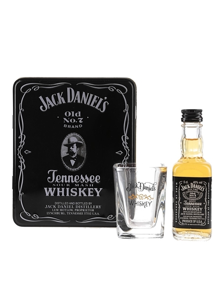 Jack Daniel's Gift Set Miniature & Shot Glass 5cl / 40%