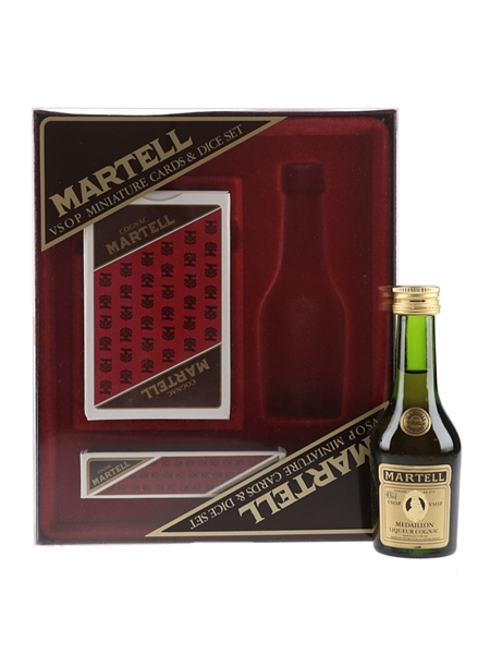 Martell Medaillon VSOP Game Box  5cl / 40%