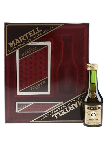 Martell Medaillon VSOP Game Box  5cl / 40%