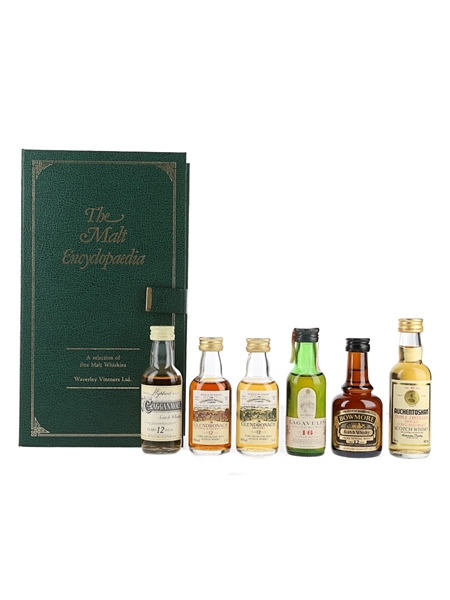 Waverley Vintners Malt Encyclopaedia Set Bottled 1980s-1990s 6 x 5cl