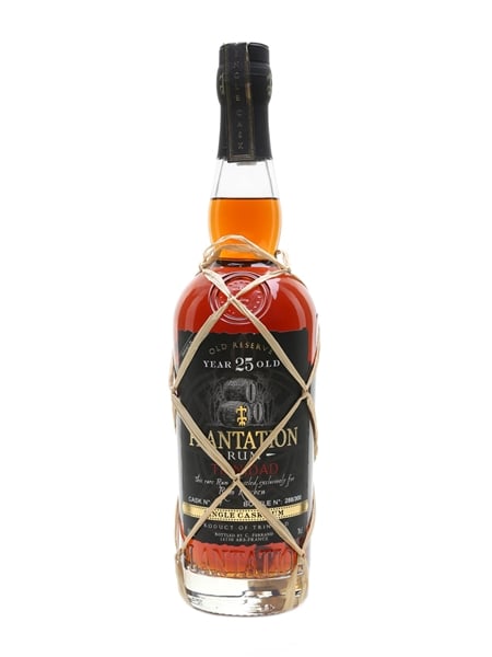 Plantation 25 Year Old Single Cask Trinidad Rum  70cl / 53%